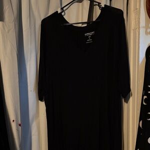 torrid Black Super Soft Tunic Top